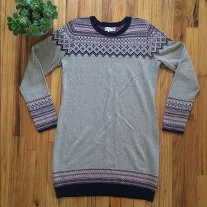 Cute fall sweater dress